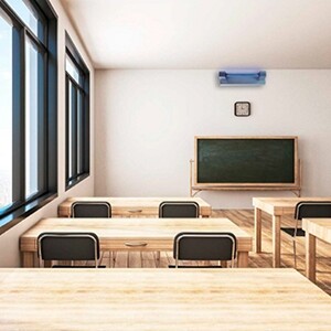 Sanitizing Classrooms, Schools, and University Spaces with Far-UV Light